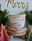 Holiday White Planter