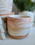 Holiday White Planter