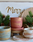 Holiday White Planter